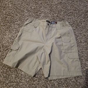 5.11 Tactical Men's Khaki Cargo Shorts